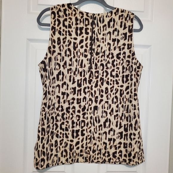 CAbi Leopard Print Tank Top Sz Medium - Picture 3 of 8